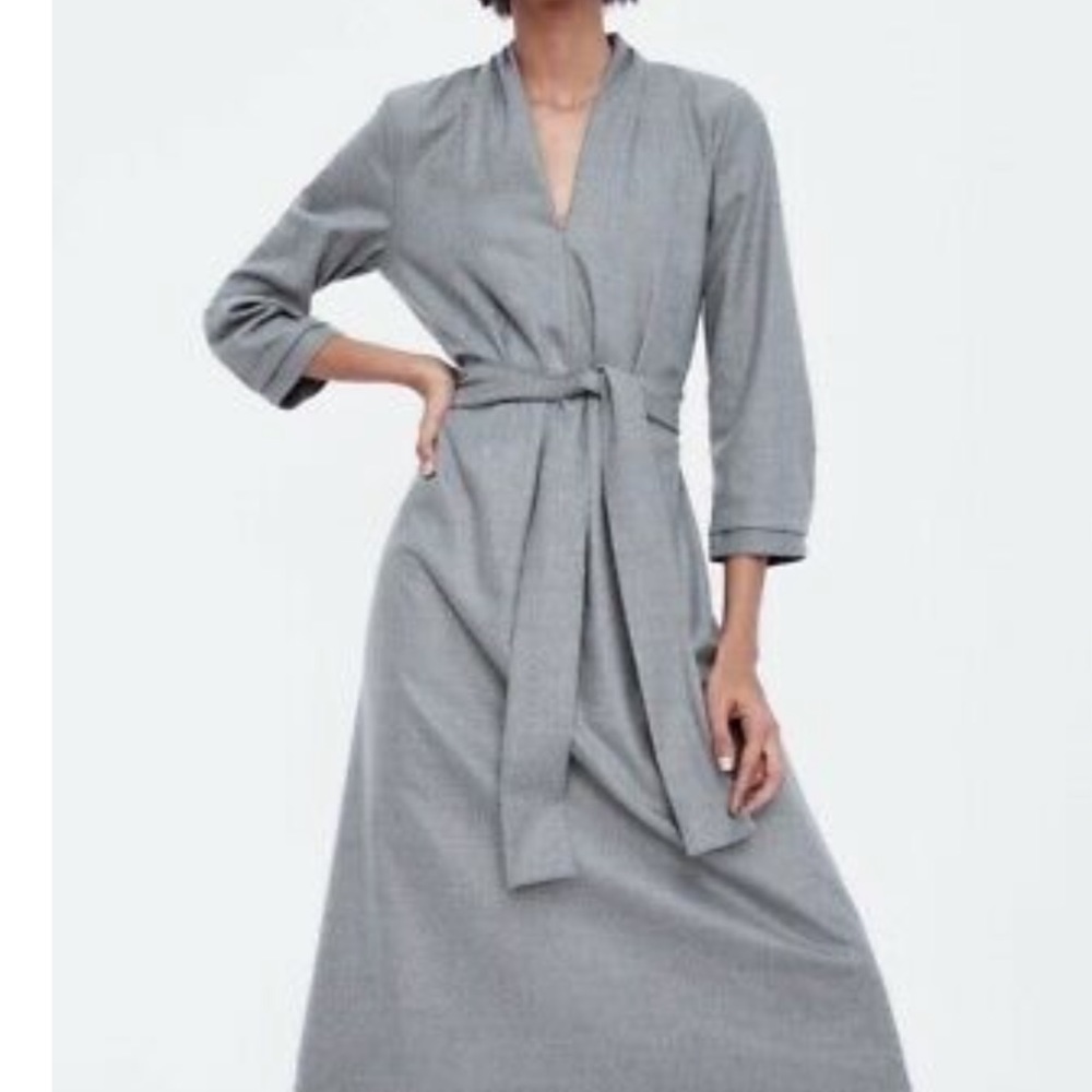 Zara Fit and Flare Pleated Dress size M - Picture 2 of 10